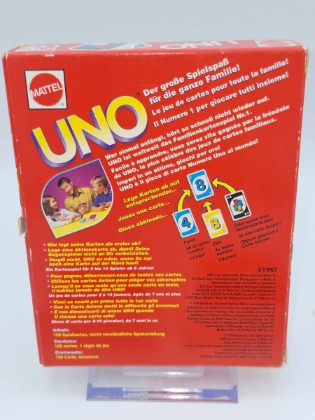 UNO - MATTEL - 1999